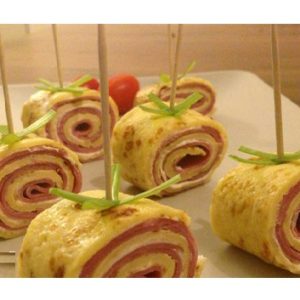 Jambonlu Krep suşi